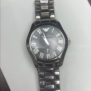Emporio Armani stainless steel watch